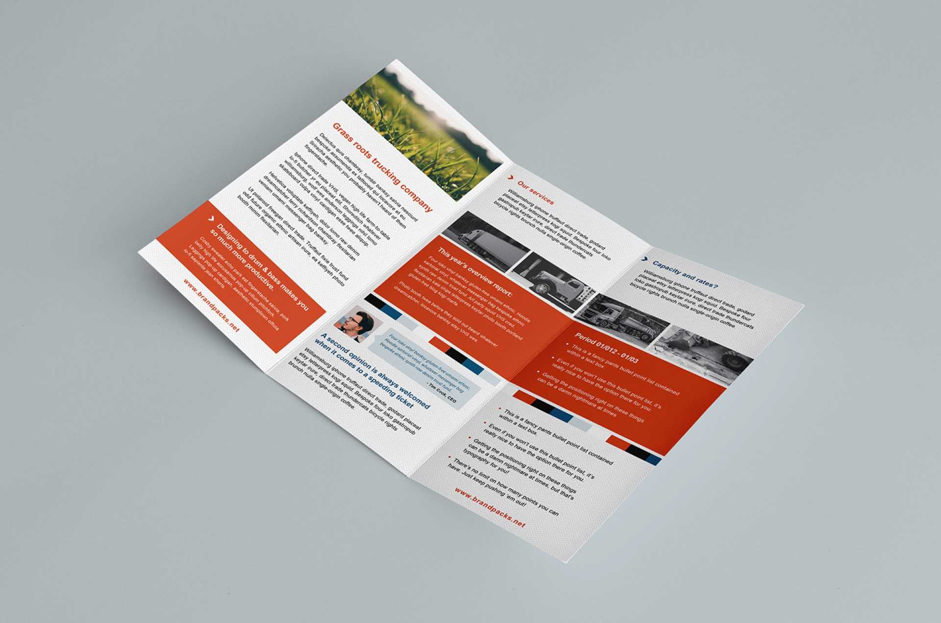 022 Free Multipurpose Trifold Brochure Template Tri Fold In Tri Fold Brochure Template Illustrator Free
