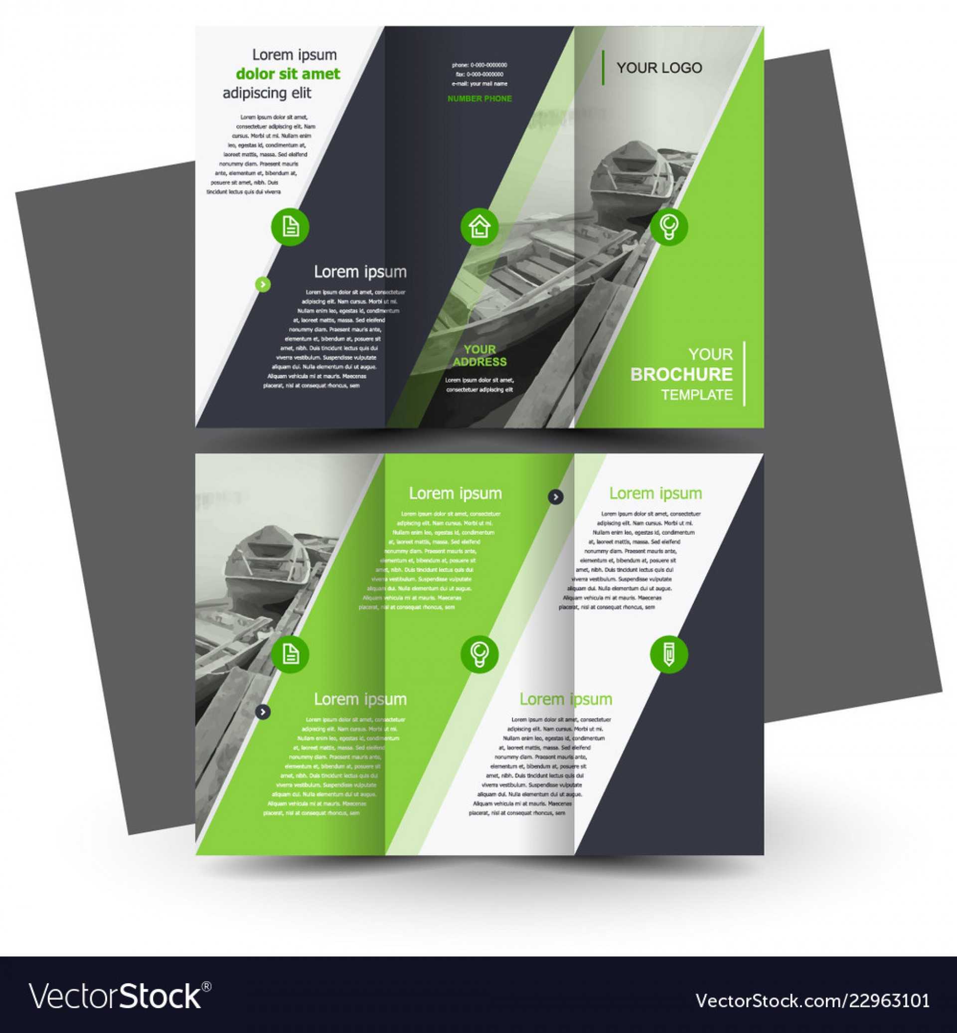 038 Template Ideas Tri Fold Brochure Free Download Ai With For Ai Brochure Templates Free Download