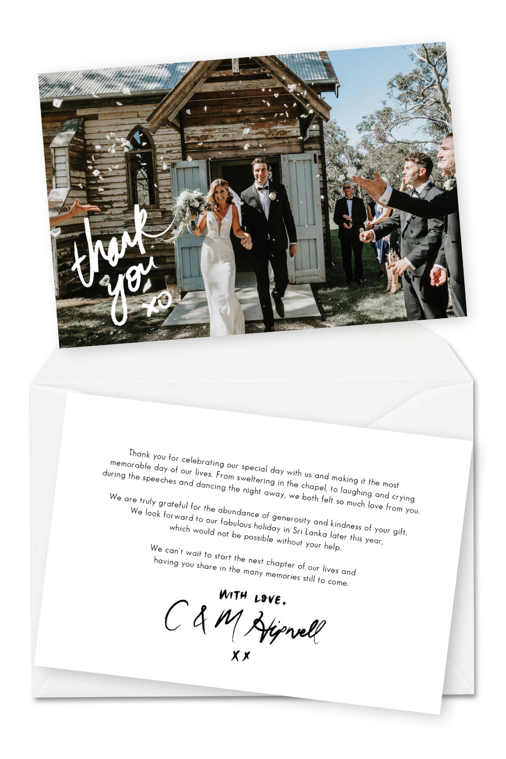 10 Wording Examples For Your Wedding Thank You Cards For Template For Wedding Thank You Cards