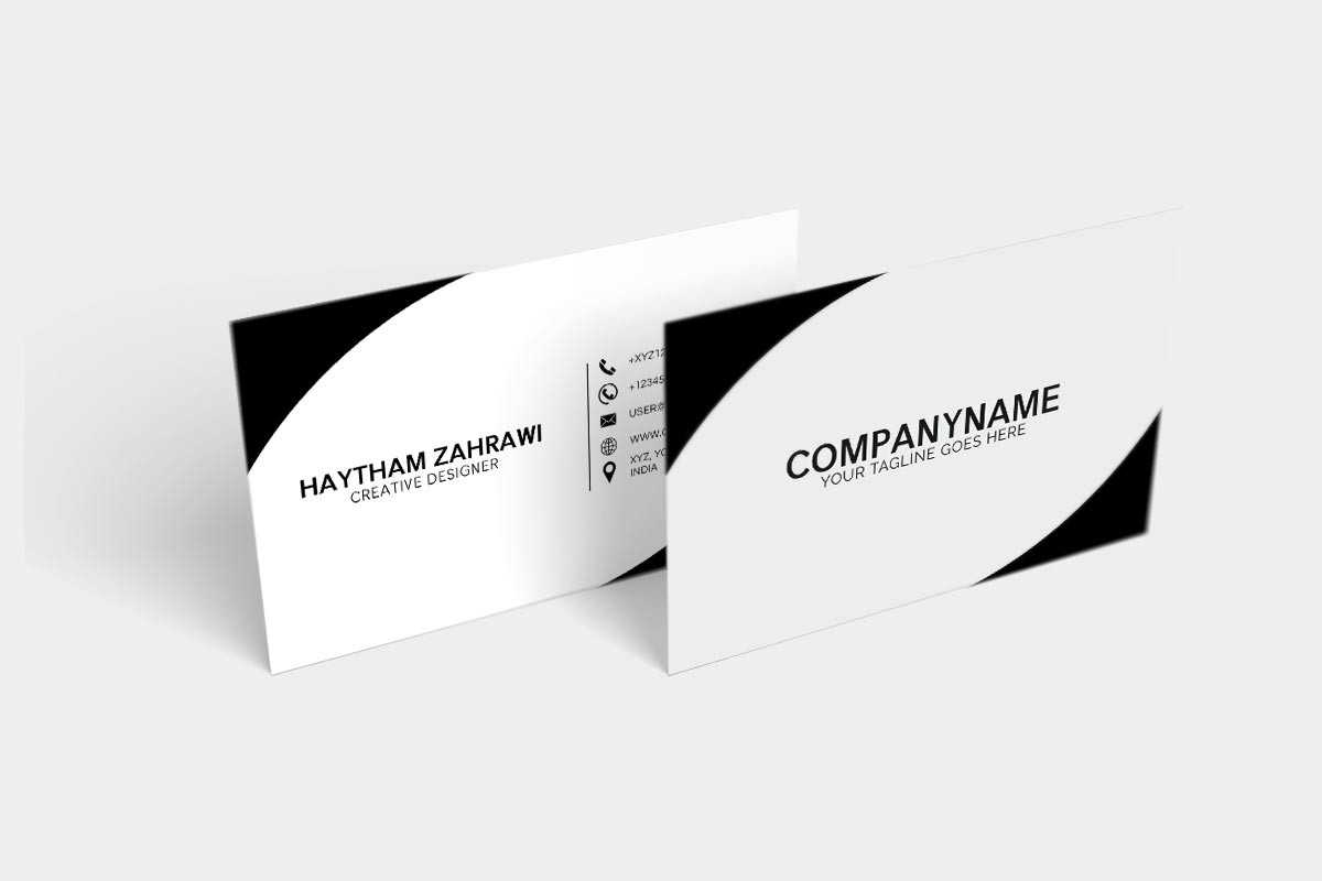 100 + Free Business Cards Templates Psd For 2019 – Syed For Free Business Card Templates In Psd Format