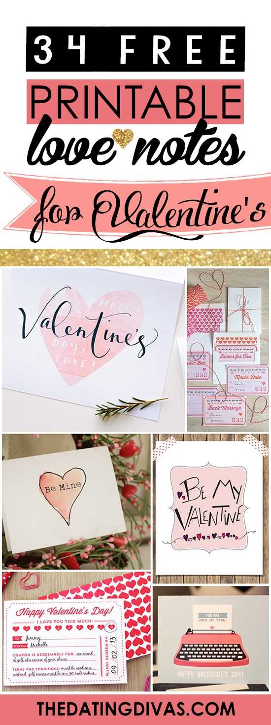 100+ Free Printable Love Notes For Him – The Dating Divas Intended For 52 Reasons Why I Love You Cards Templates Free