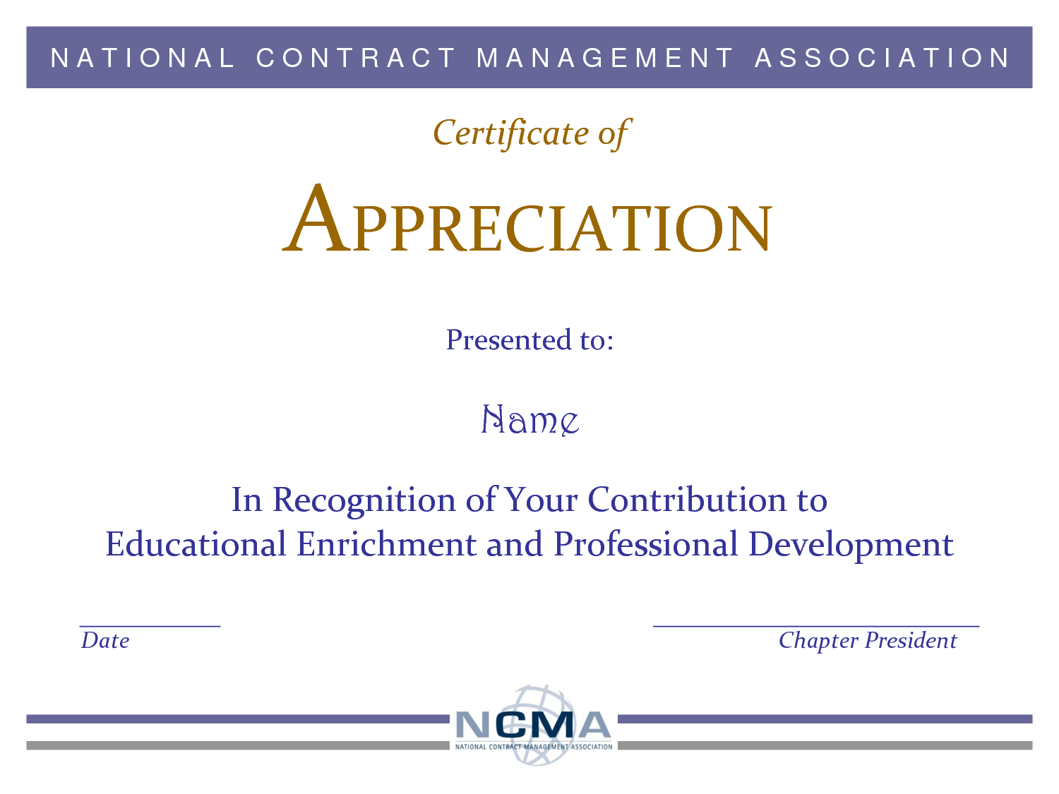 100+ Sample Certificate Of Recognition Template With Formal Certificate Of Appreciation Template