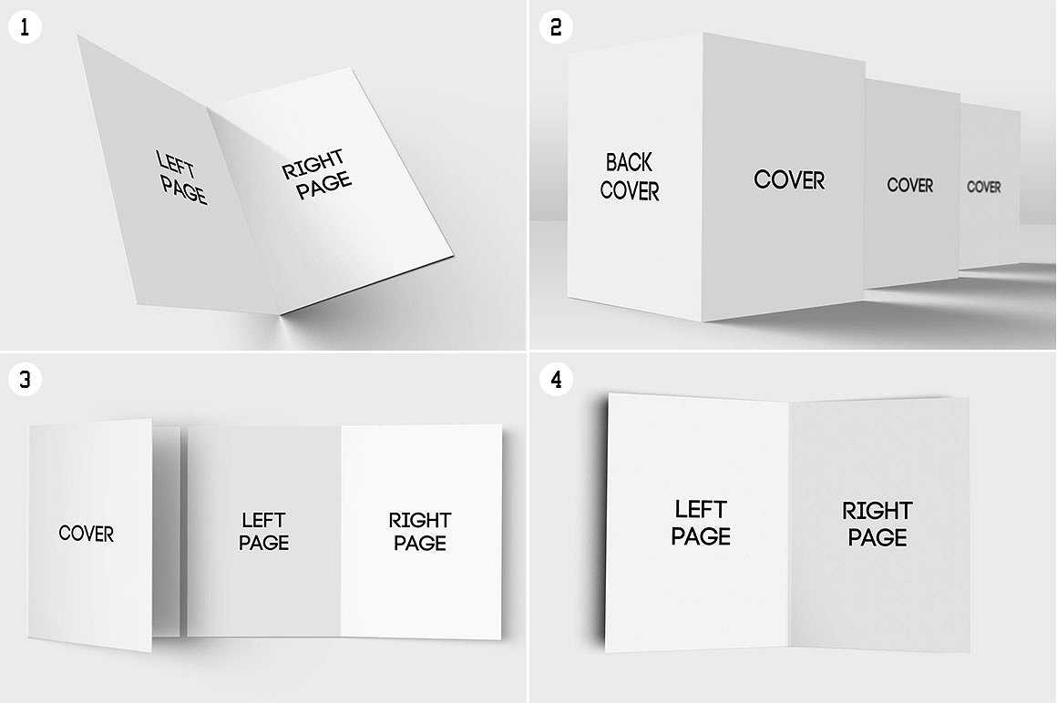 11+ Folded Card Designs & Templates - Psd, Ai | Free Inside Card Folding Templates Free