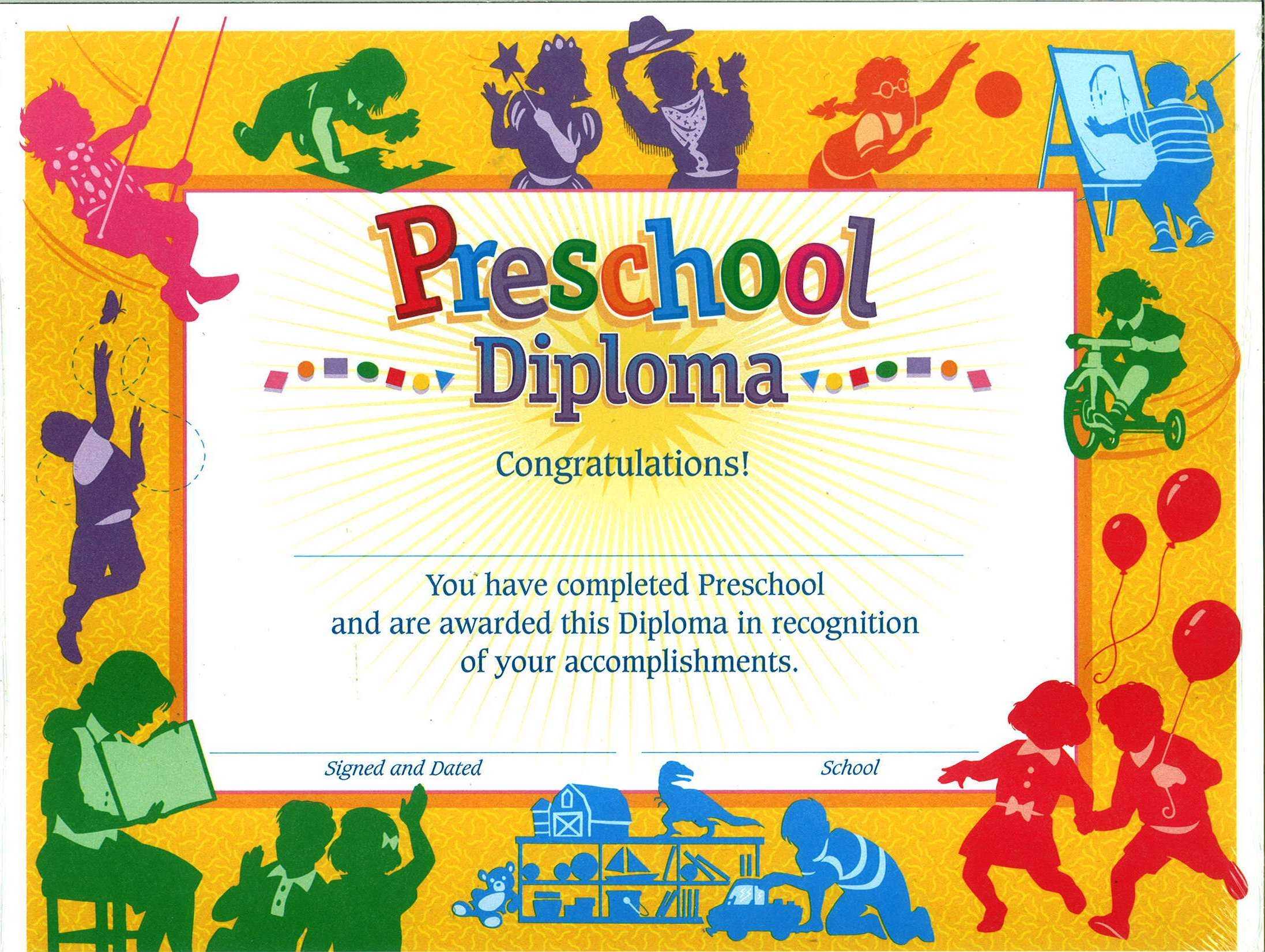 11+ Preschool Certificate Templates – Pdf | Free & Premium Regarding Preschool Graduation Certificate Template Free