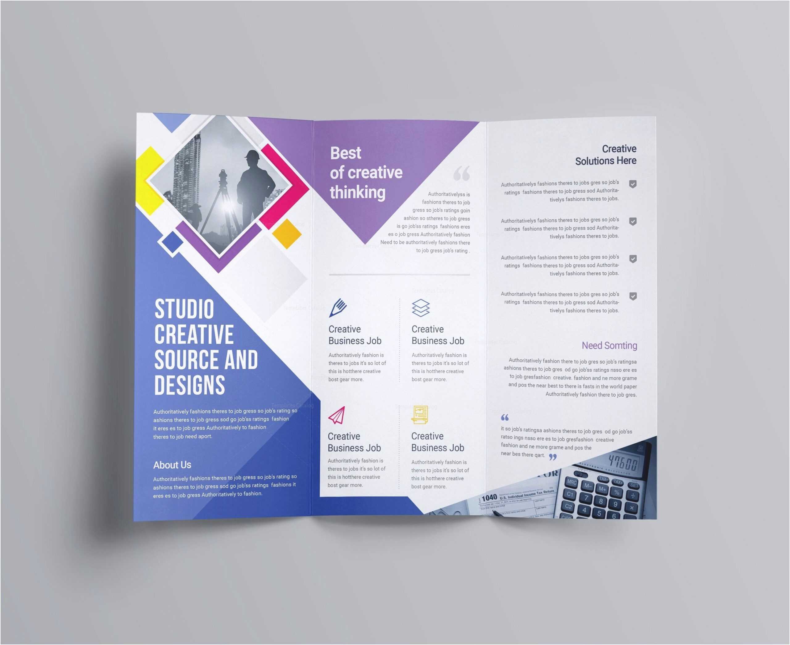 12 Tri Fold Brochure Template Free | Radaircars With Regard To Open Office Brochure Template