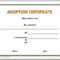 13 Free Certificate Templates For Word » Officetemplate In Child Adoption Certificate Template