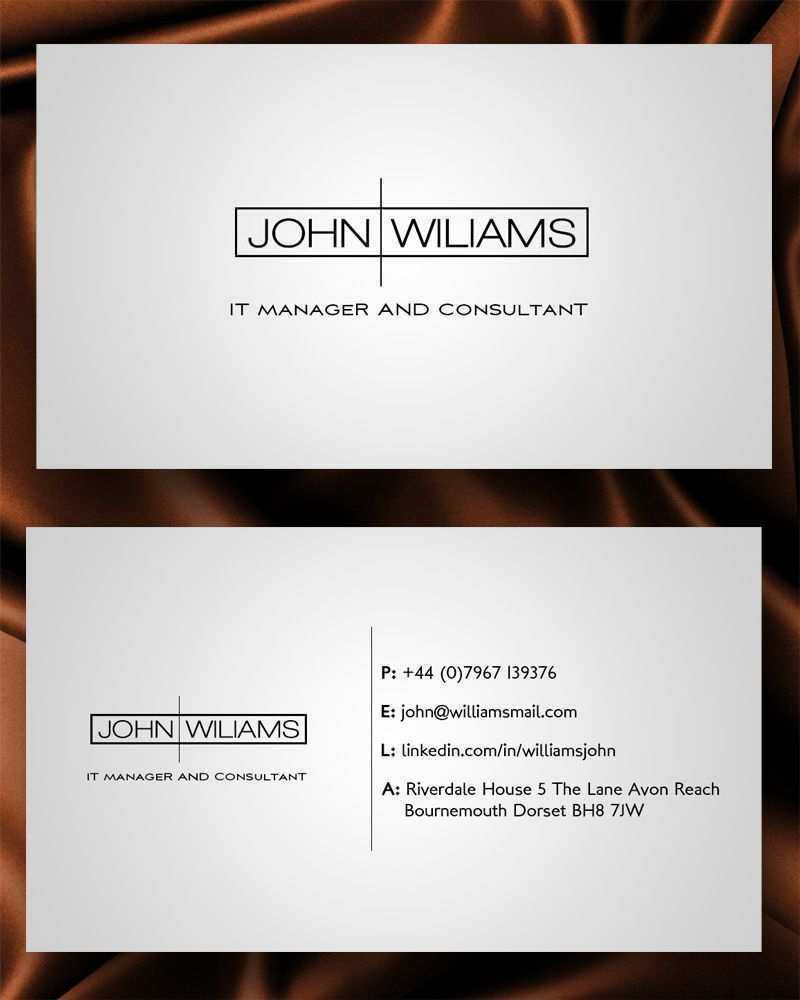 14 Free Printable Business Card Template For Job Seeker Within Free Editable Printable Business Card Templates