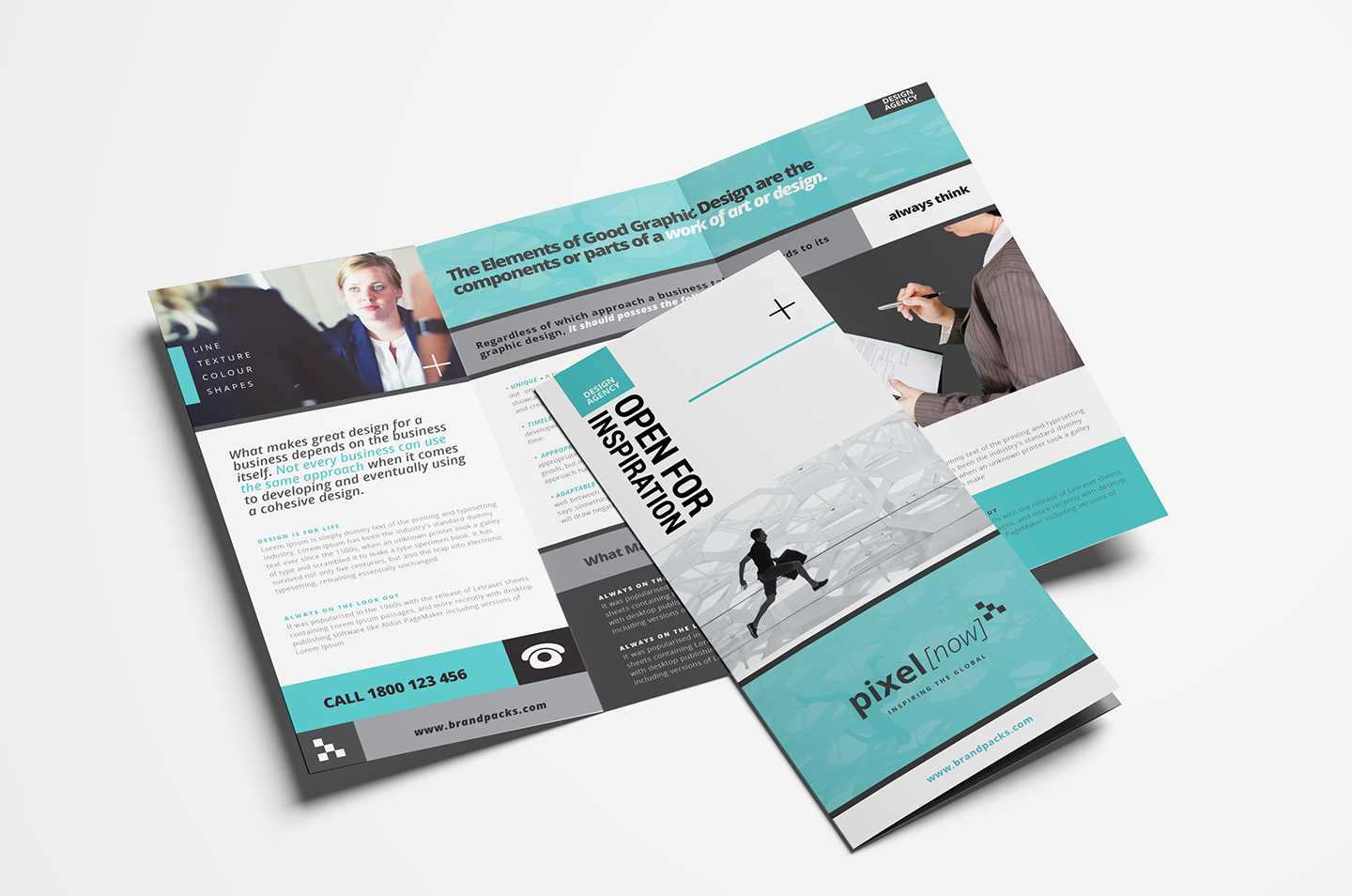 15 Free Tri Fold Brochure Templates In Psd & Vector – Brandpacks Pertaining To Double Sided Tri Fold Brochure Template