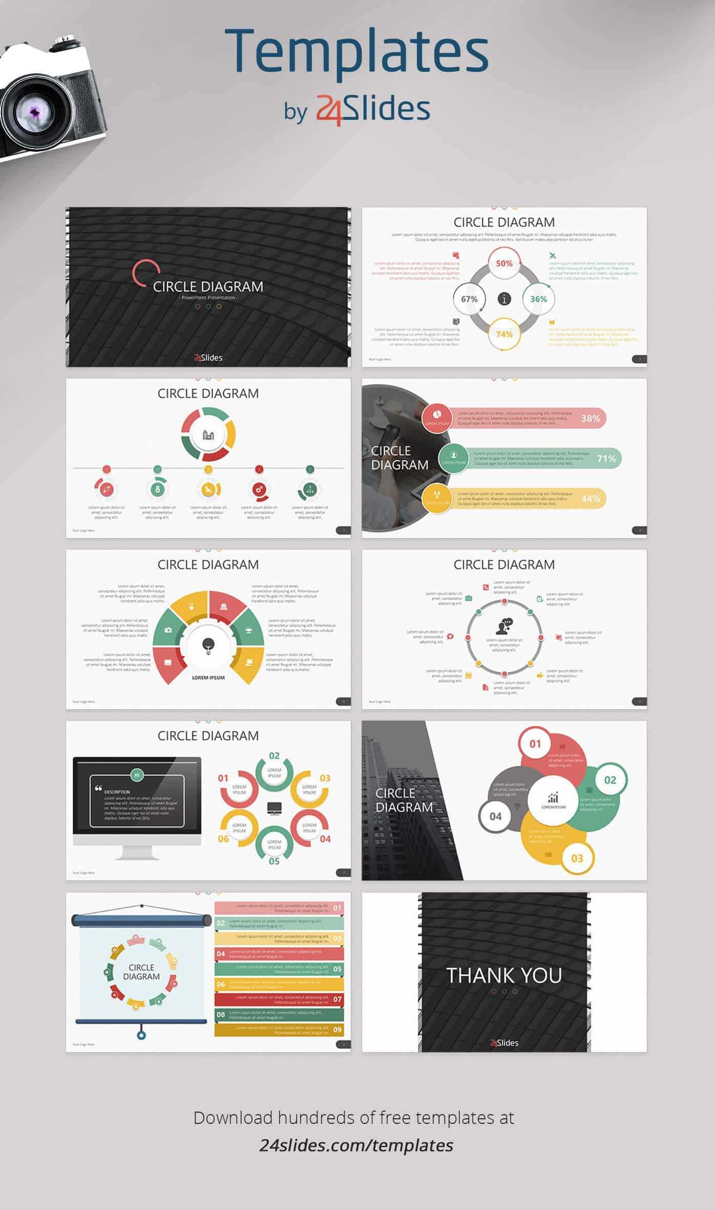 15 Fun And Colorful Free Powerpoint Templates | Present Better Throughout Powerpoint Slides Design Templates For Free