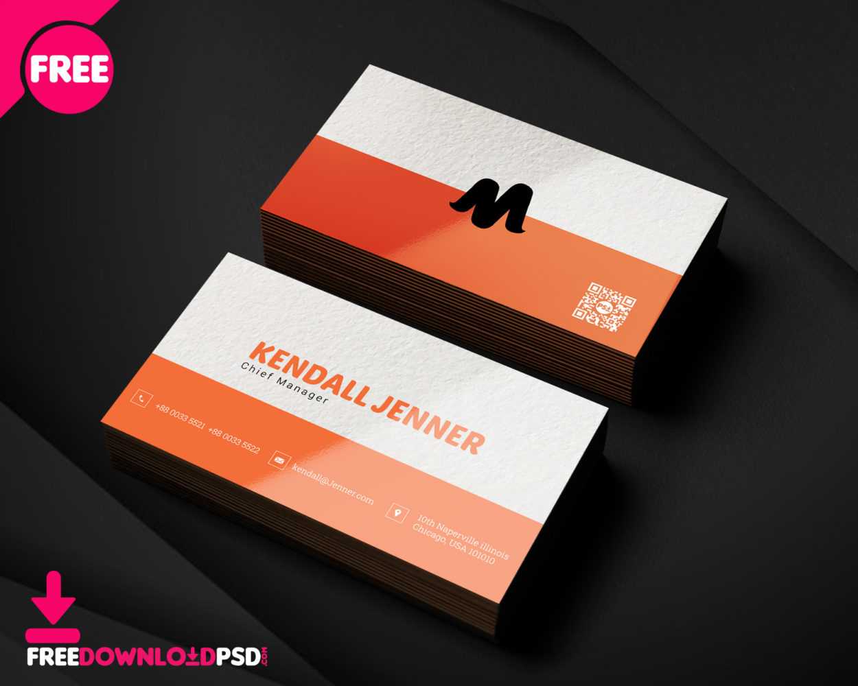 150+ Free Business Card Psd Templates Throughout Office Max Business Card Template