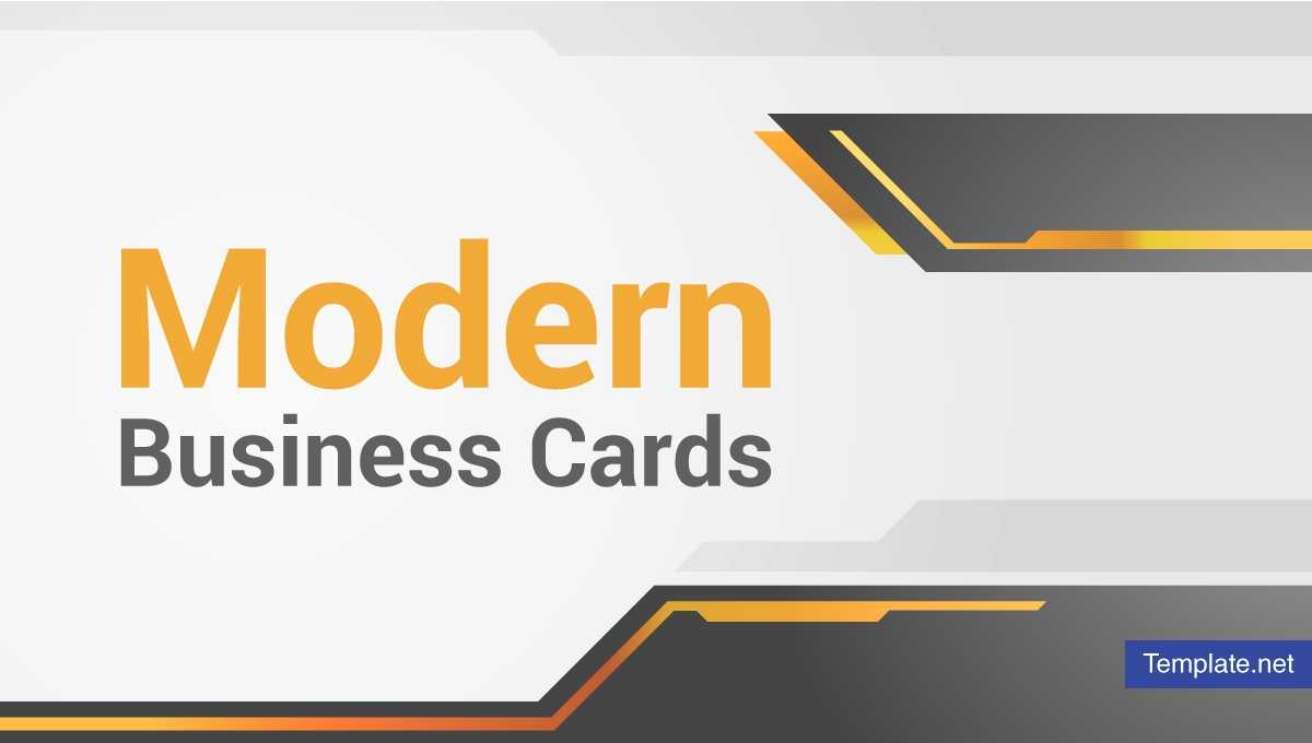 19+ Modern Business Card Templates – Psd, Ai, Word, | Free Intended For Word Template For Business Cards Free