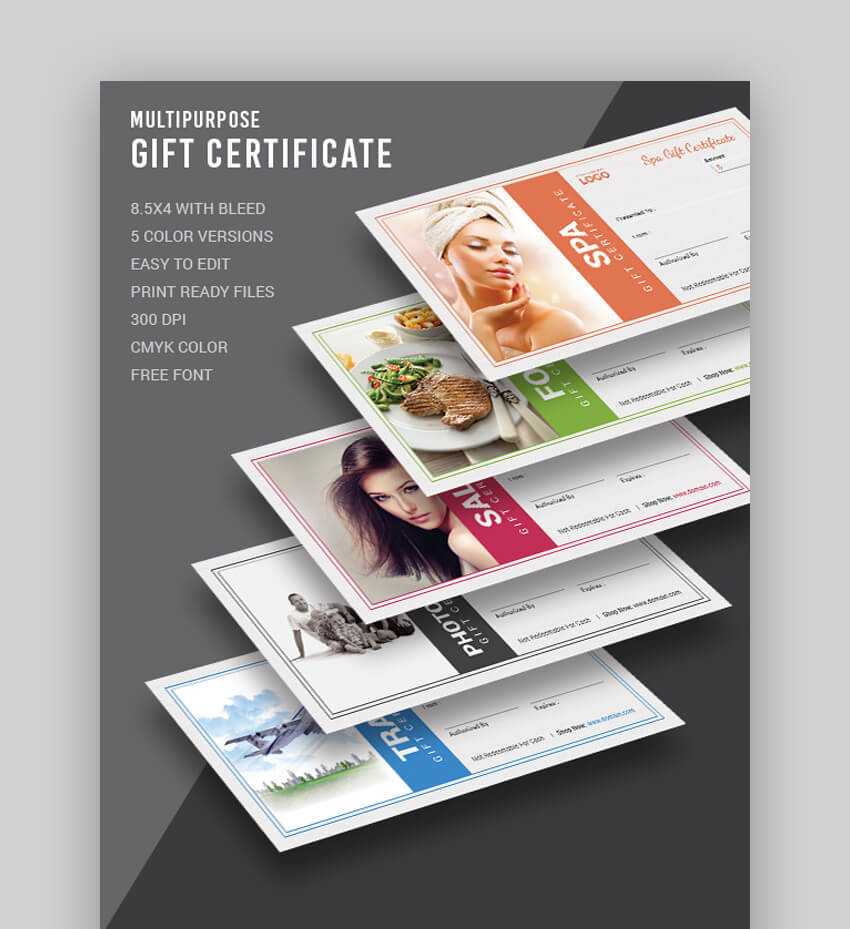 20 Best Free Business Gift Certificate Templates (Ms Word Within Gift Certificate Template Indesign