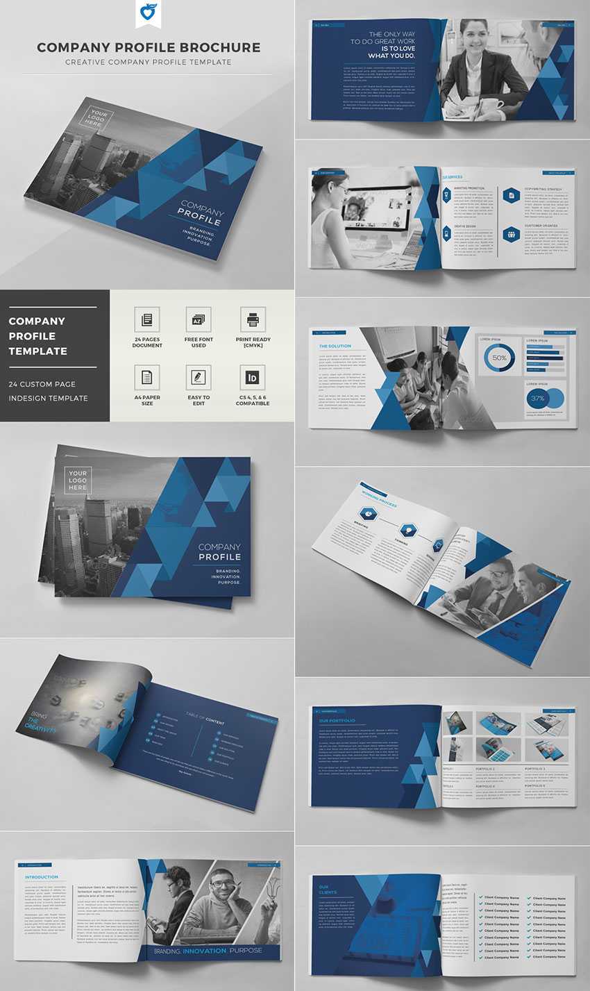 20+ Best Indesign Brochure Templates – For Creative Business For Brochure Template Indesign Free Download