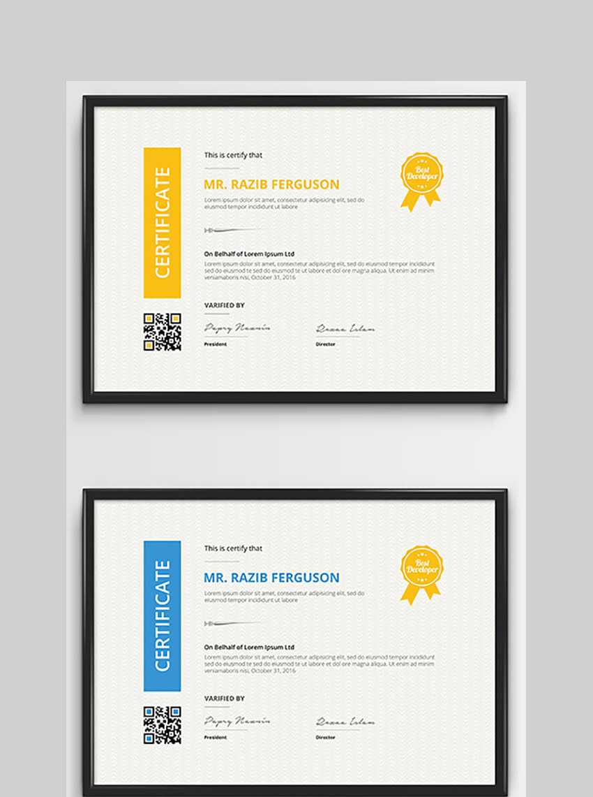 20 Best Word Certificate Template Designs To Award Throughout Free Funny Certificate Templates For Word