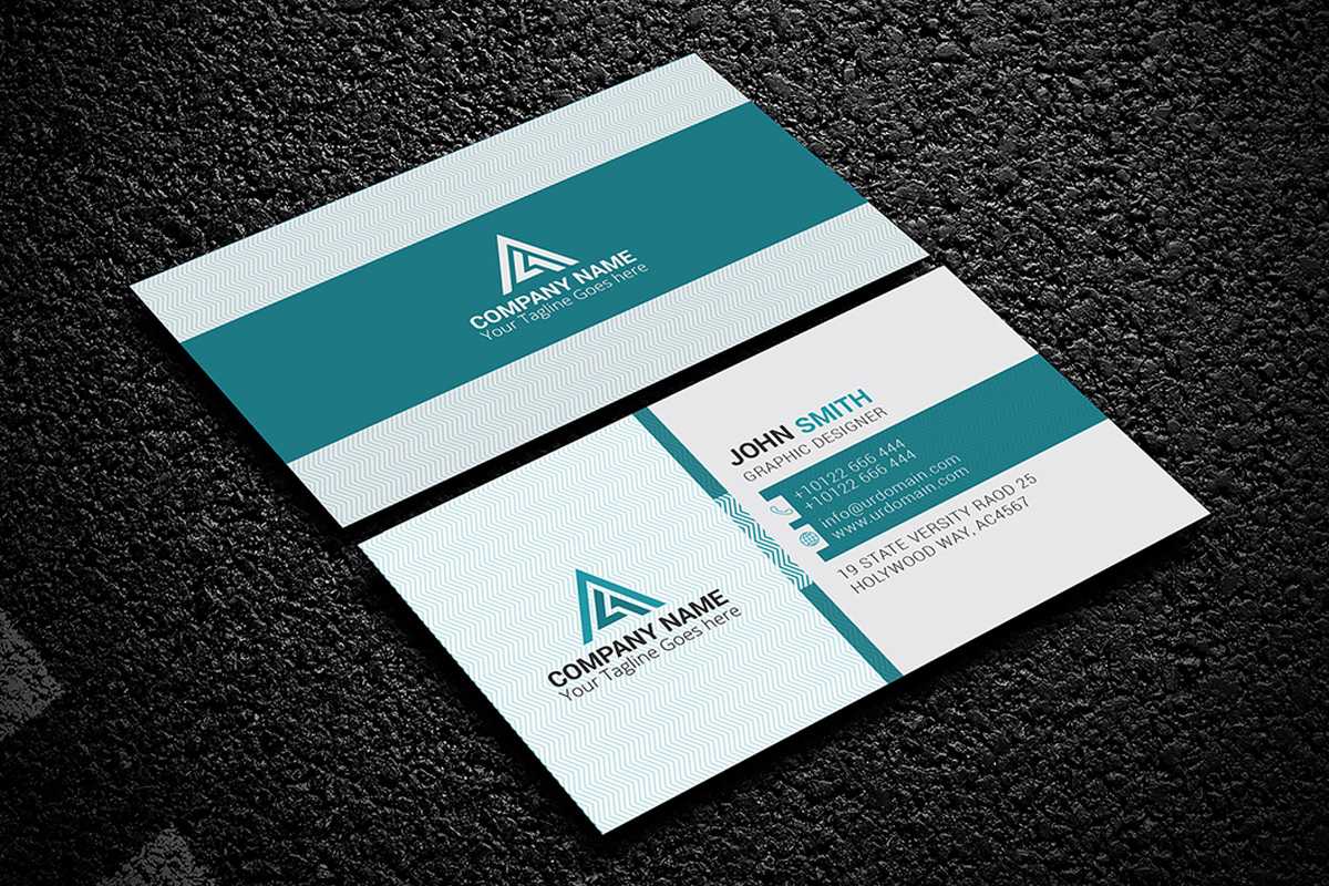 200 Free Business Cards Psd Templates - Creativetacos Intended For Name Card Photoshop Template