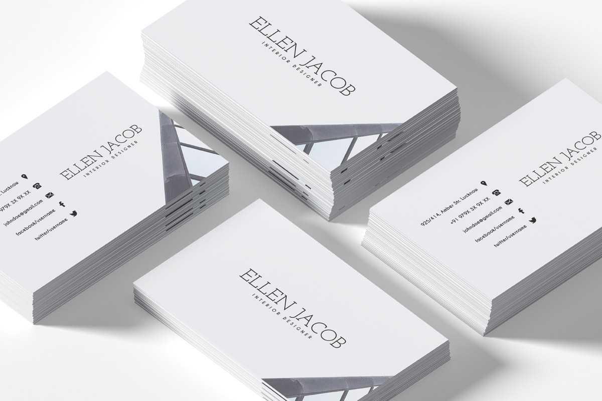 200 Free Business Cards Psd Templates – Creativetacos Pertaining To Photoshop Name Card Template