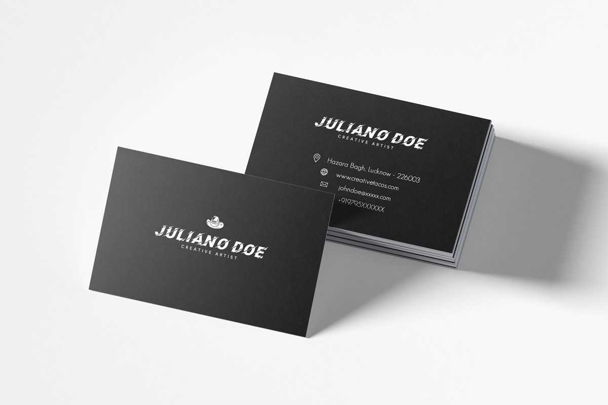 200 Free Business Cards Psd Templates – Creativetacos Throughout Calling Card Psd Template