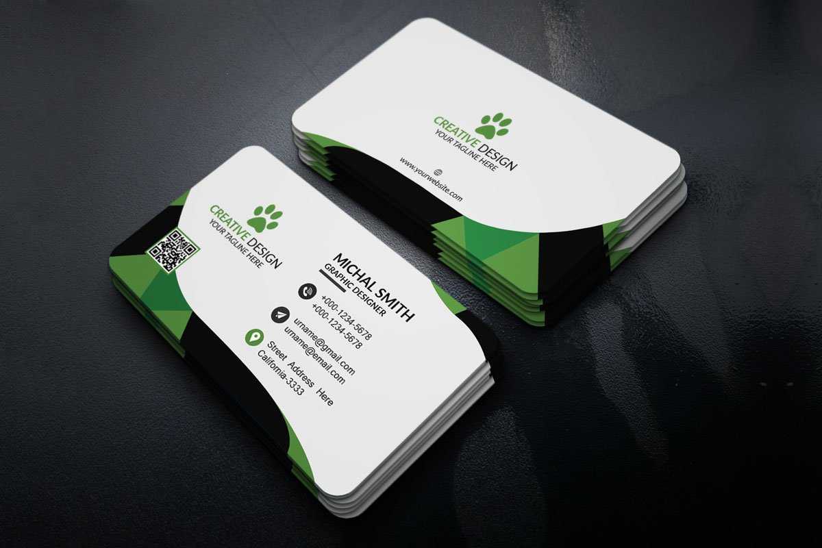200 Free Business Cards Psd Templates – Creativetacos Throughout Free Personal Business Card Templates