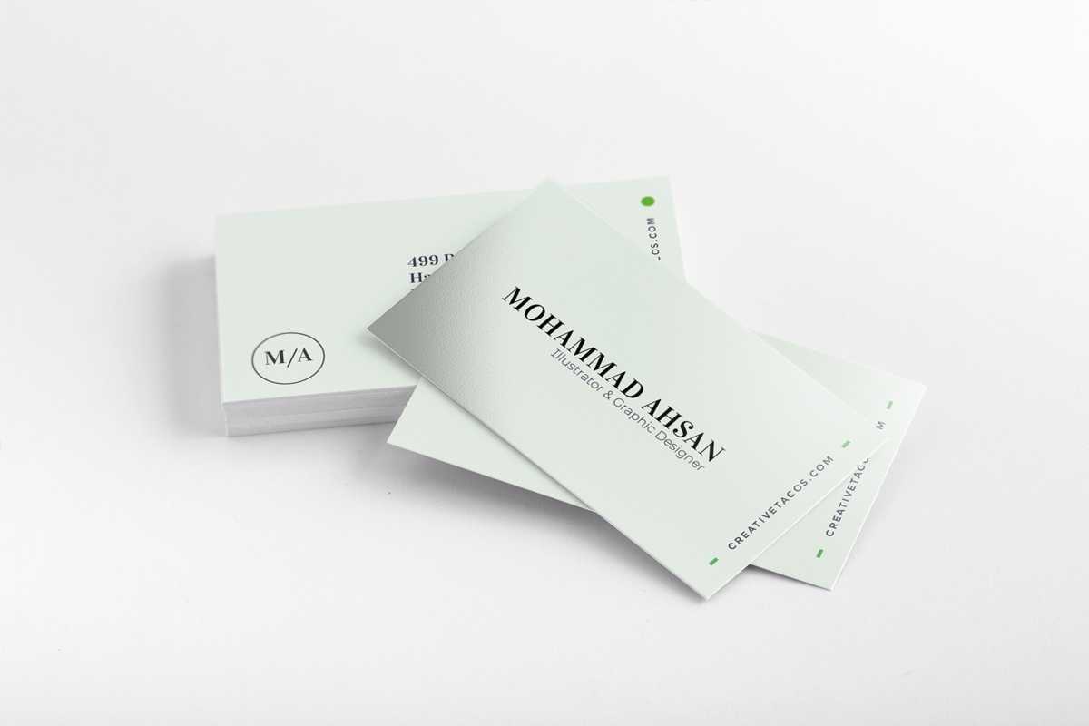 200 Free Business Cards Psd Templates – Creativetacos With Regard To Business Card Template Size Photoshop