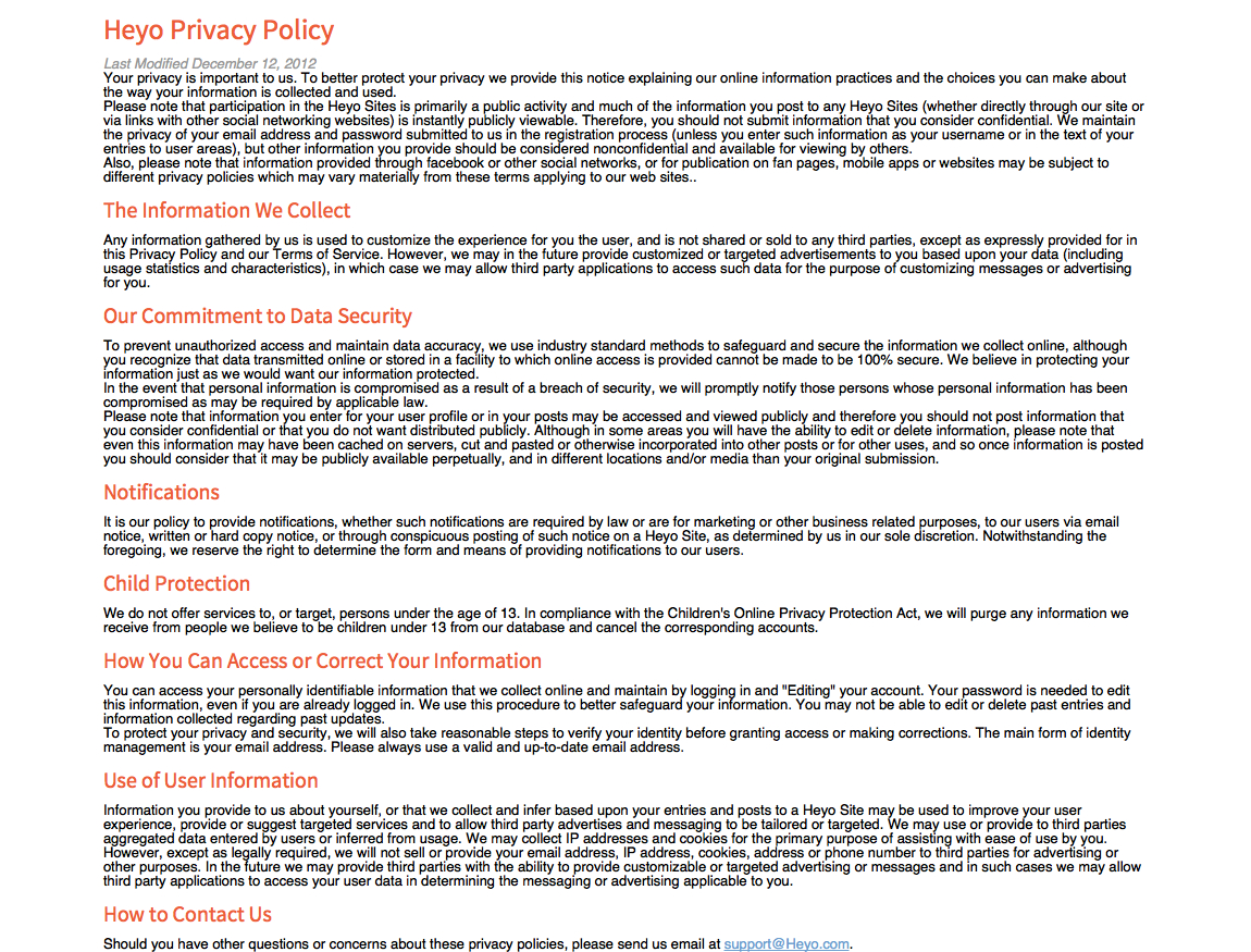 2020 Free Privacy Policy Template Generator With Credit Card Privacy Policy Template