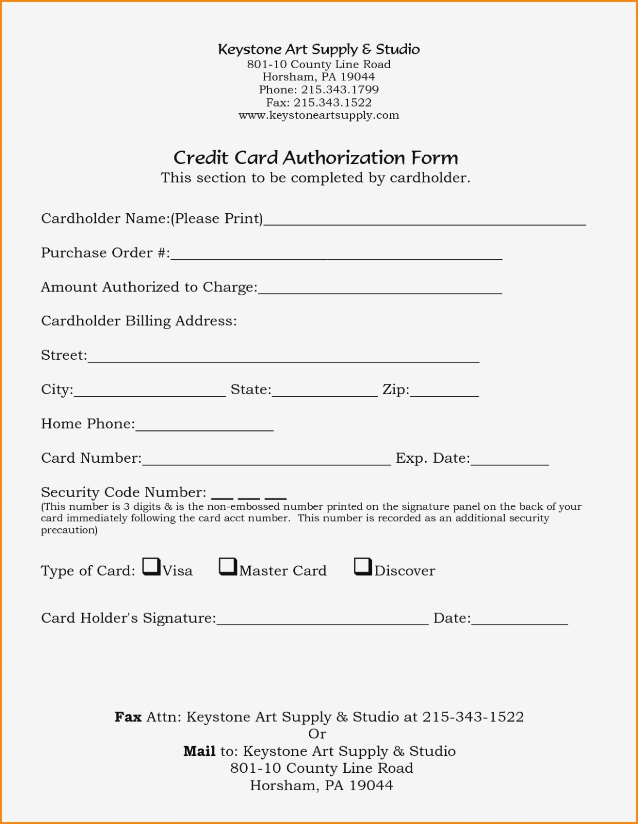 23+ Credit Card Authorization Form Template Pdf Fillable 2020!! For Authorization To Charge Credit Card Template