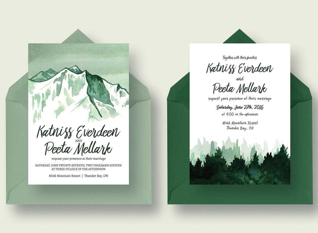 23 Gorgeous Invitation Templates For Weddings 2019 – Colorlib Within Church Invite Cards Template
