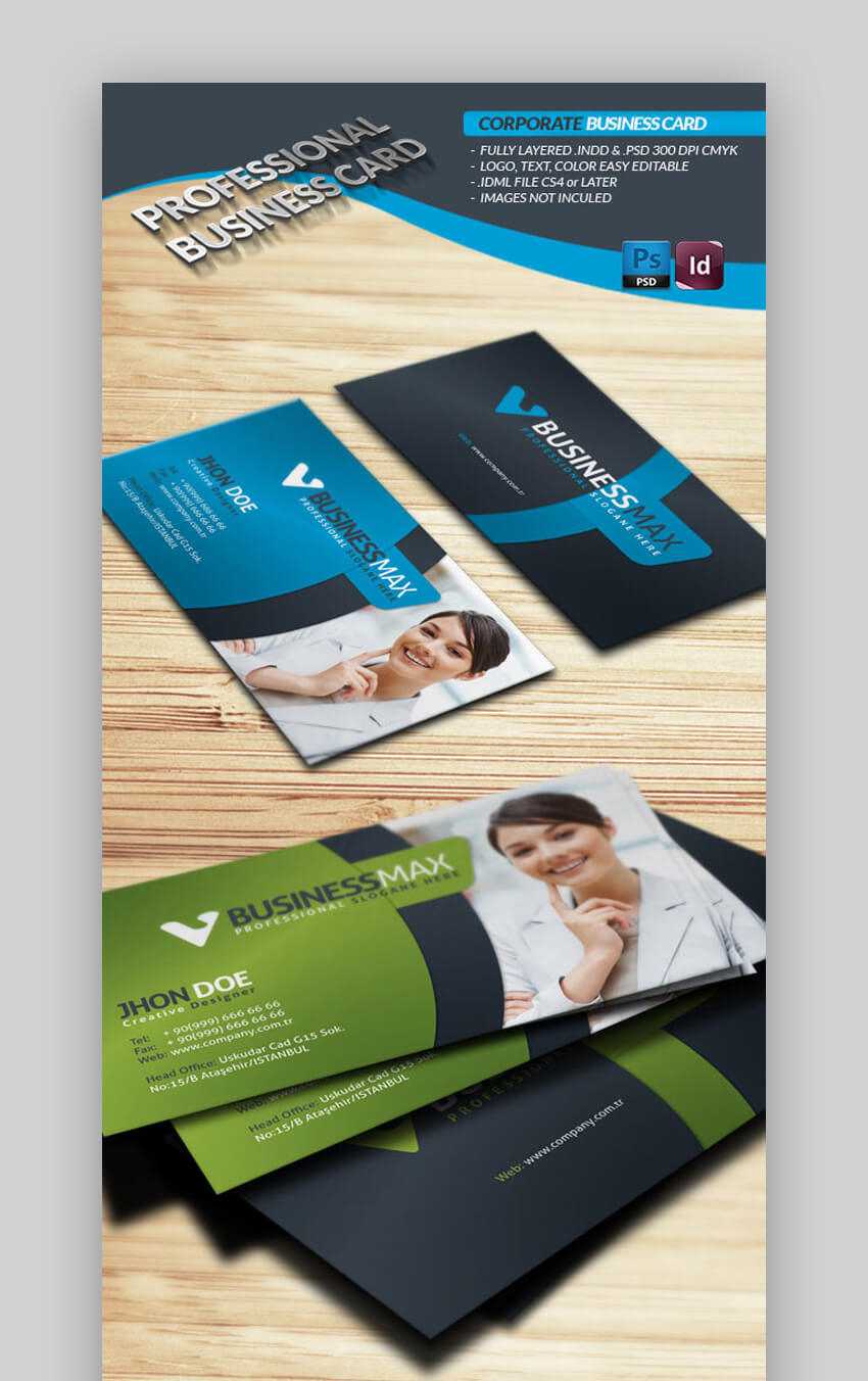 24 Premium Business Card Templates (In Photoshop Throughout Office Max Business Card Template