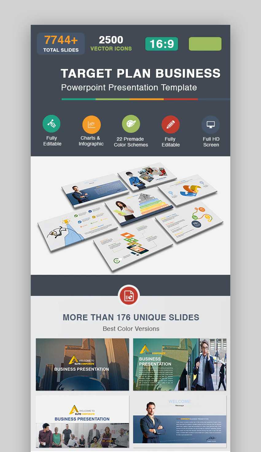 25 Best Business Plan Powerpoint Templates (Ppt Presentation With University Of Miami Powerpoint Template