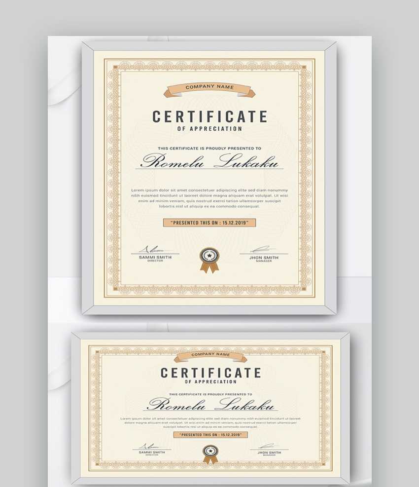 25+ Best Powerpoint Certificate Templates (Free Ppt + Pertaining To Powerpoint Award Certificate Template