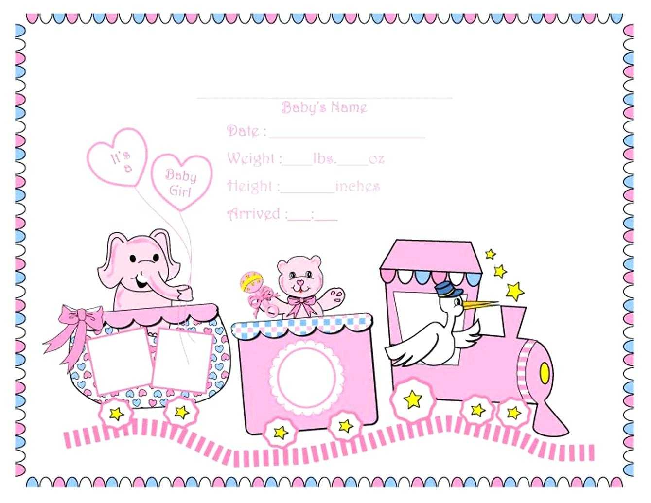 26 Certificate Template Clipart Blank Free Clip Art Stock Throughout Baby Doll Birth Certificate Template