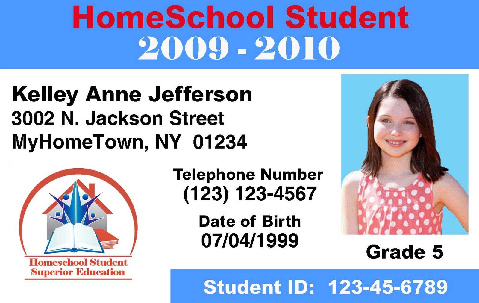 27 Images Of Online School Id Card Template | Masorler For High School Id Card Template