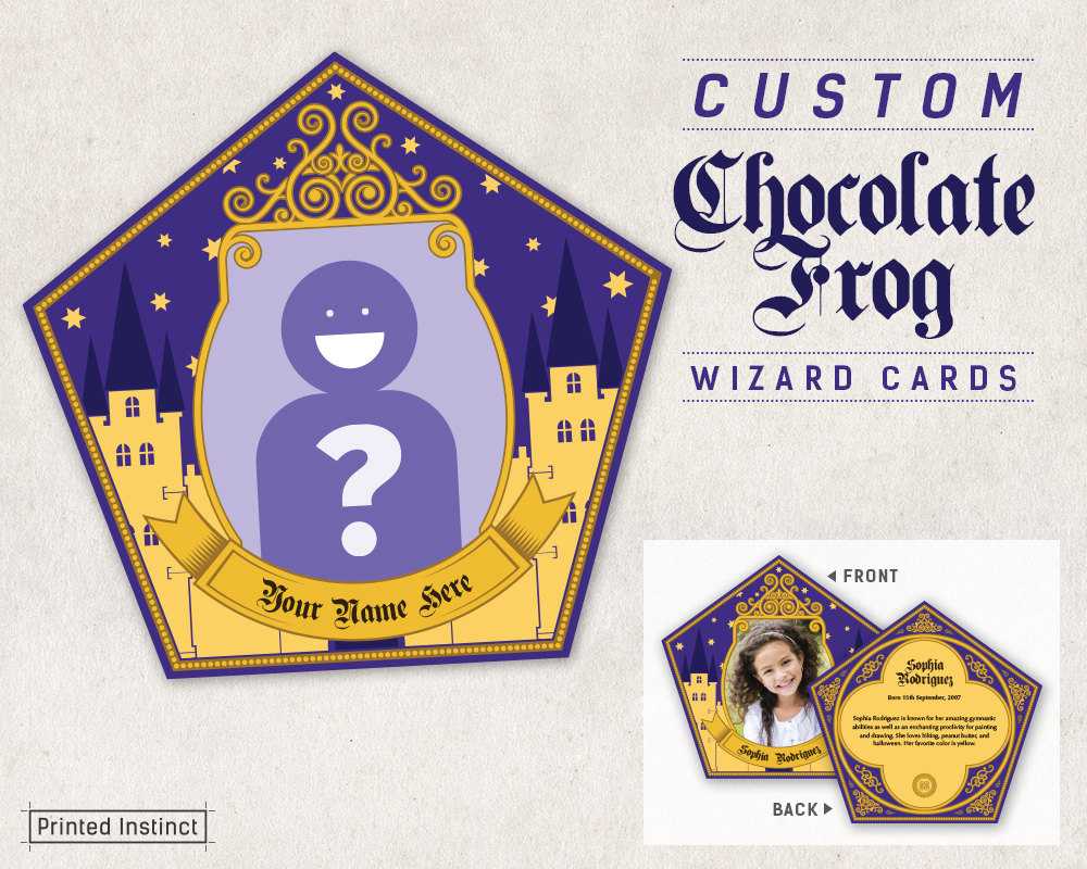 28+ [ Chocolate Frog Card Template ] | Frogs Harry Potter Throughout Chocolate Frog Card Template