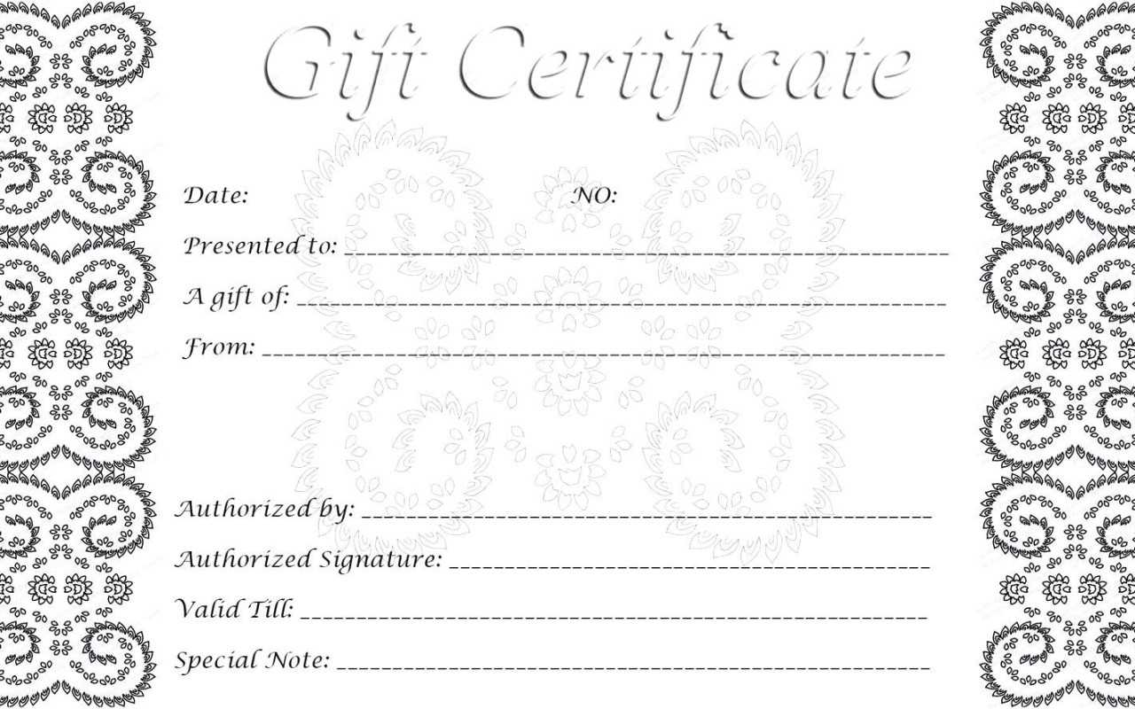 28 Cool Printable Gift Certificates | Kittybabylove Pertaining To Homemade Christmas Gift Certificates Templates