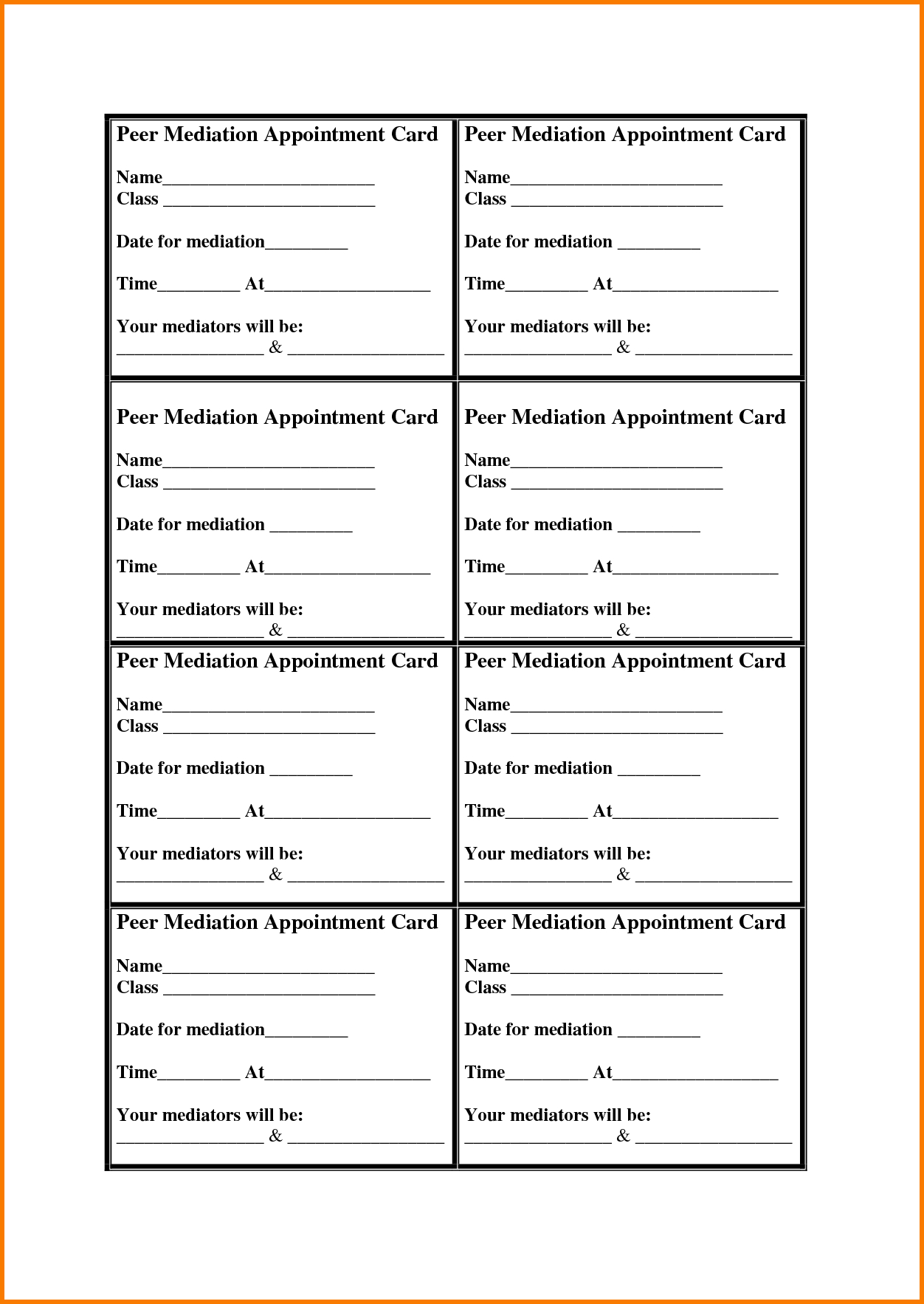 29 Images Of Appointment Template Menu | Migapps Inside Medical Appointment Card Template Free