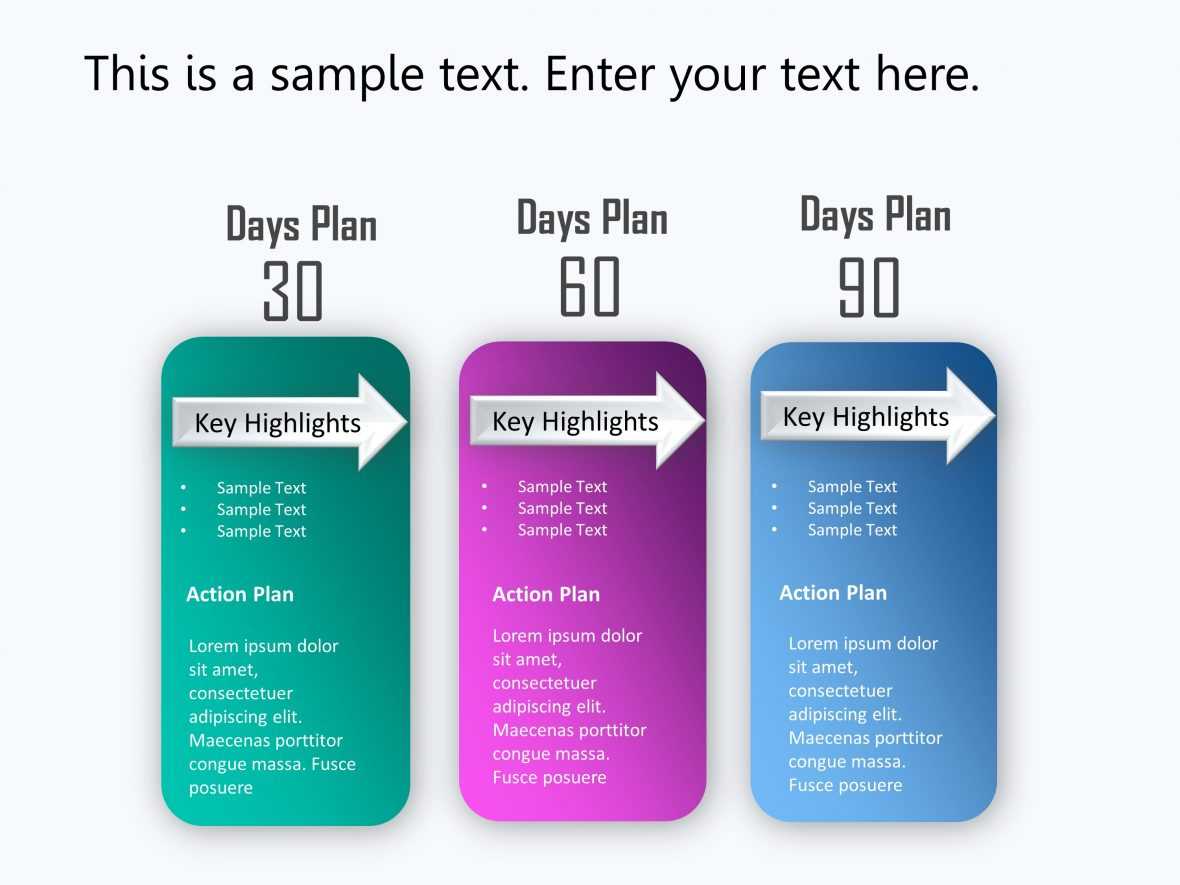 30 60 90 Day Plan Powerpoint Template 1 | 30 60 90 Day Plan Intended For 30 60 90 Day Plan Template Powerpoint