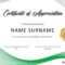 30 Free Certificate Of Appreciation Templates And Letters For Sample Certificate Of Participation Template