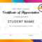 30 Free Certificate Of Appreciation Templates And Letters Inside Free School Certificate Templates