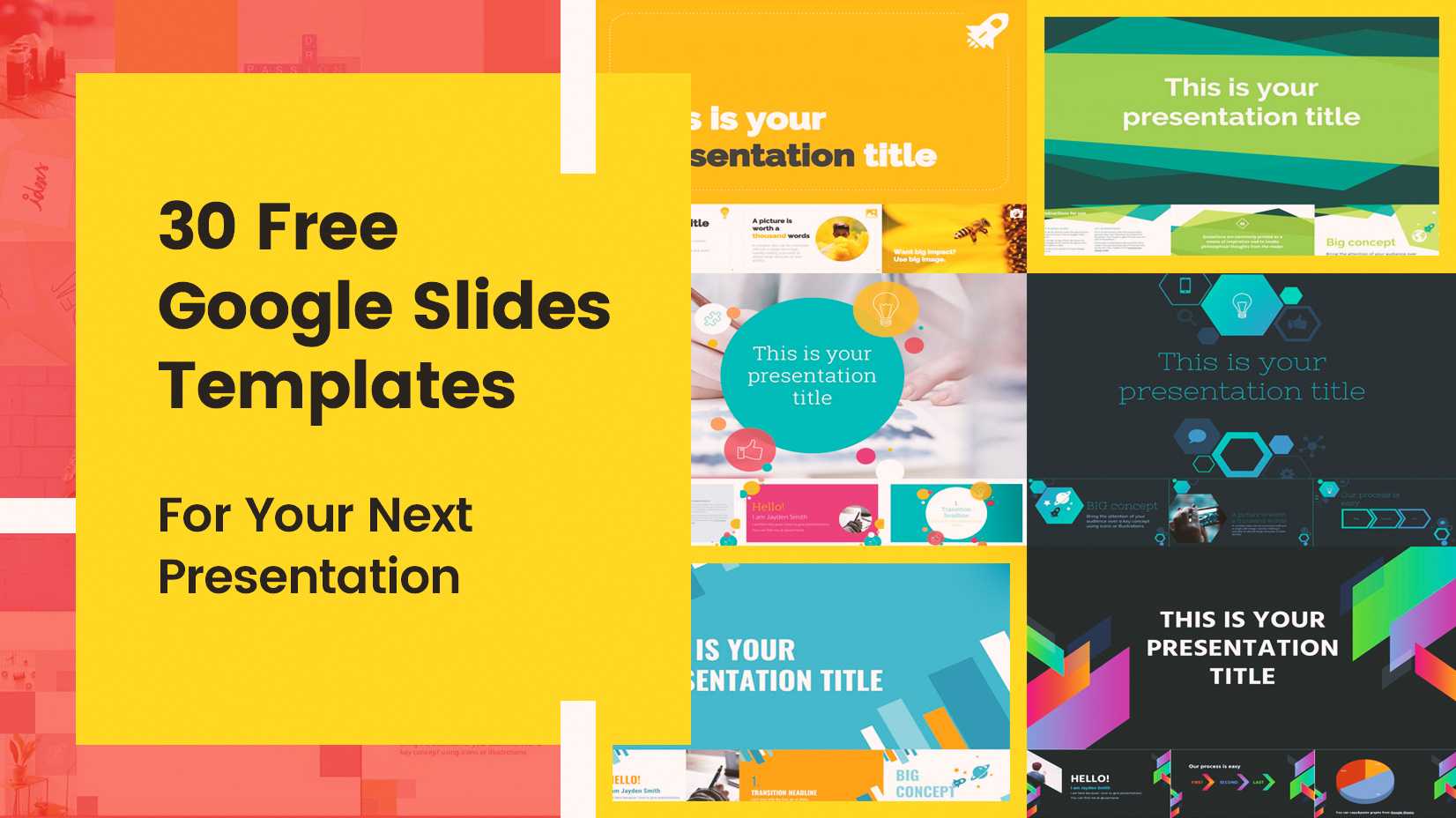 30 Free Google Slides Templates For Your Next Presentation With Regard To Fancy Powerpoint Templates