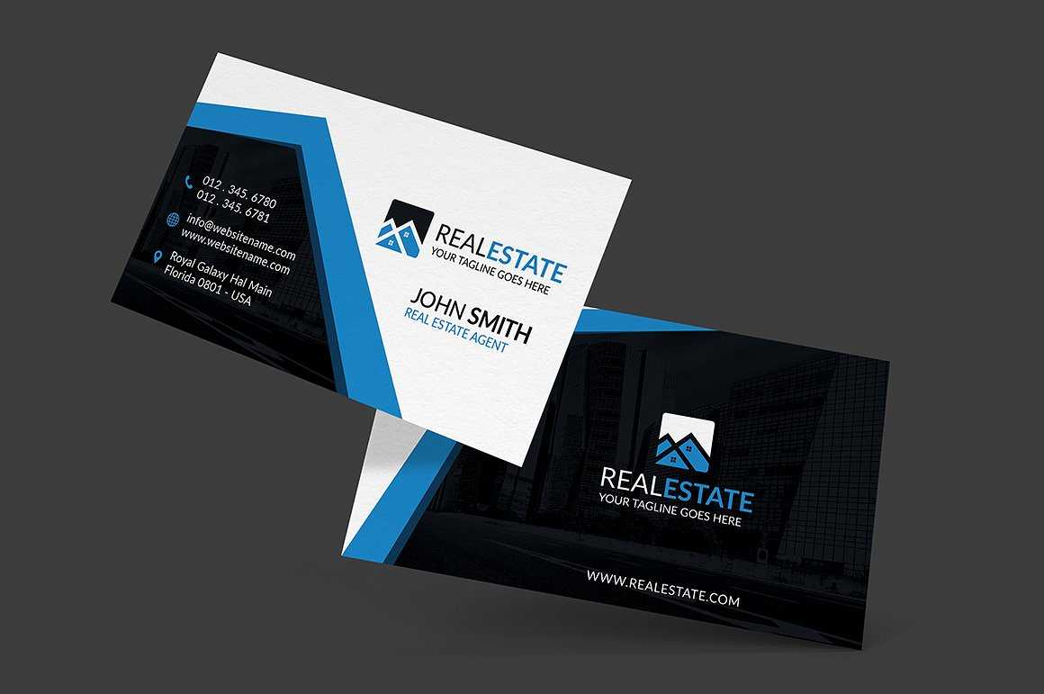 30+ Modern Real Estate Business Cards Psd | Decolore Intended For Real Estate Business Cards Templates Free