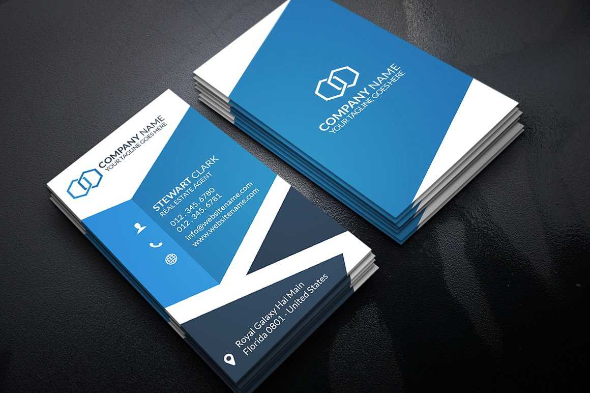 30+ Modern Real Estate Business Cards Psd | Decolore With Real Estate Agent Business Card Template