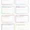 300 Index Cards: Index Cards Online Template In Blank Index Card Template