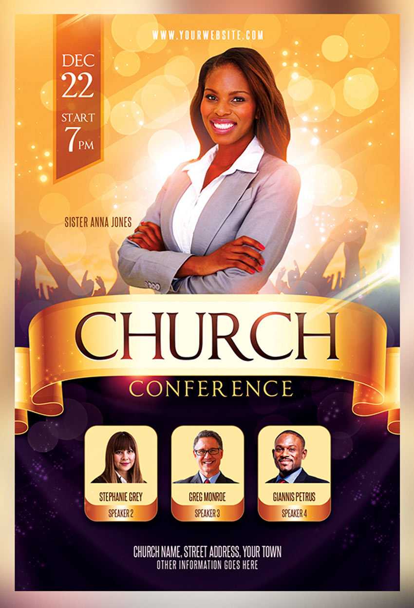 31 Best Church Flyer Templates (Psd & Indesign Flyer Templates) Within Free Church Brochure Templates For Microsoft Word