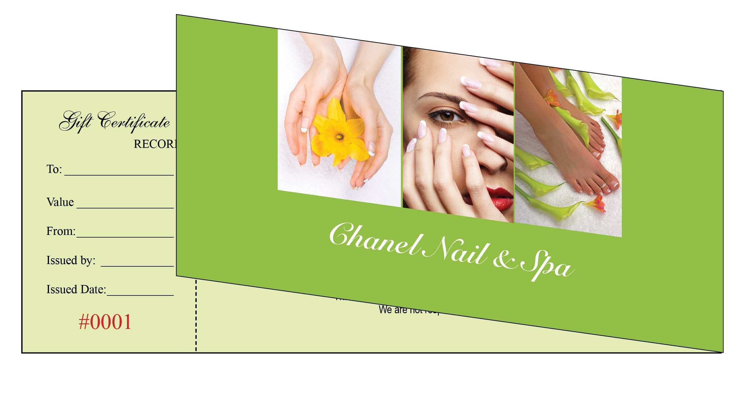 31 Brilliant Nail Salon Gift Cards – Katty Nails Pertaining To Nail Gift Certificate Template Free