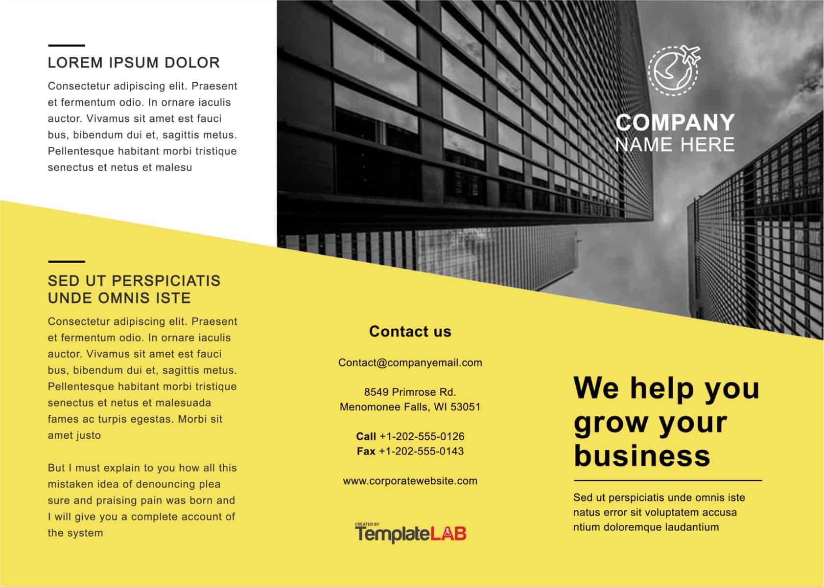 33 Free Brochure Templates (Word + Pdf) ᐅ Template Lab Throughout Membership Brochure Template