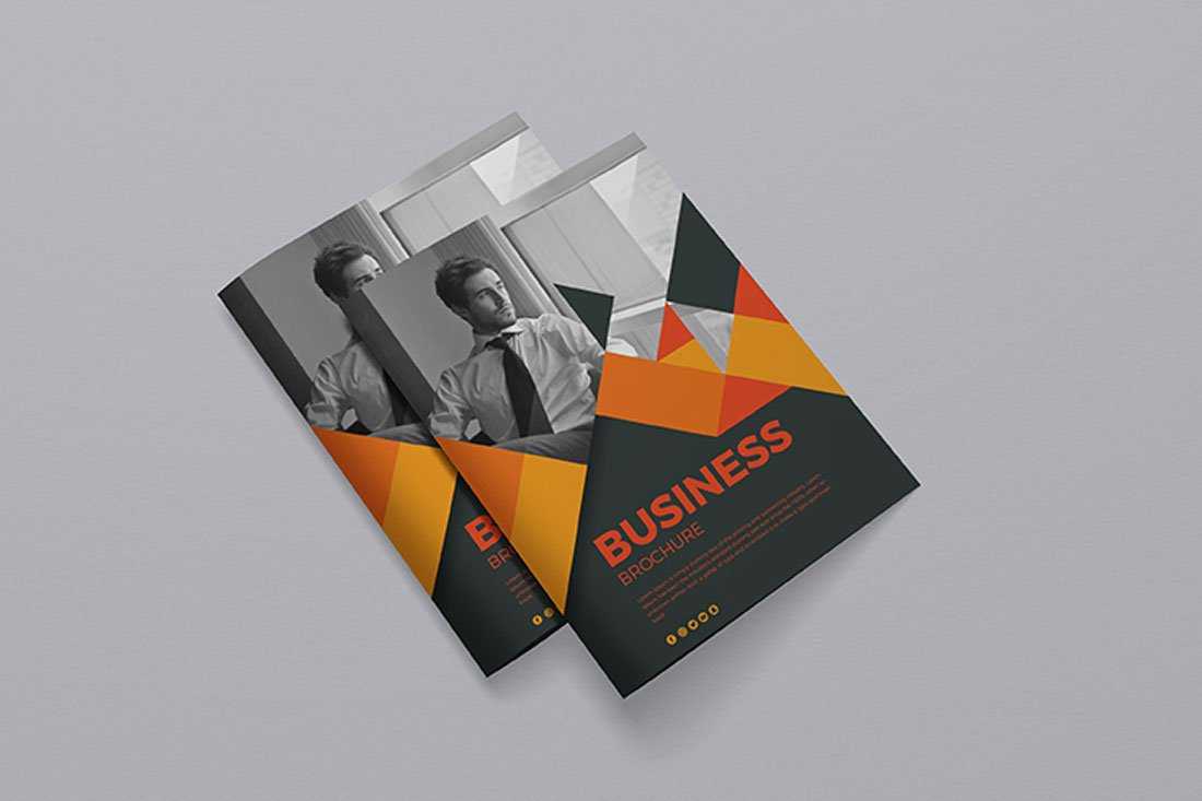 34 Best Free Brochure Mockups & Psd Templates 2019 – Colorlib With 2 Fold Brochure Template Psd