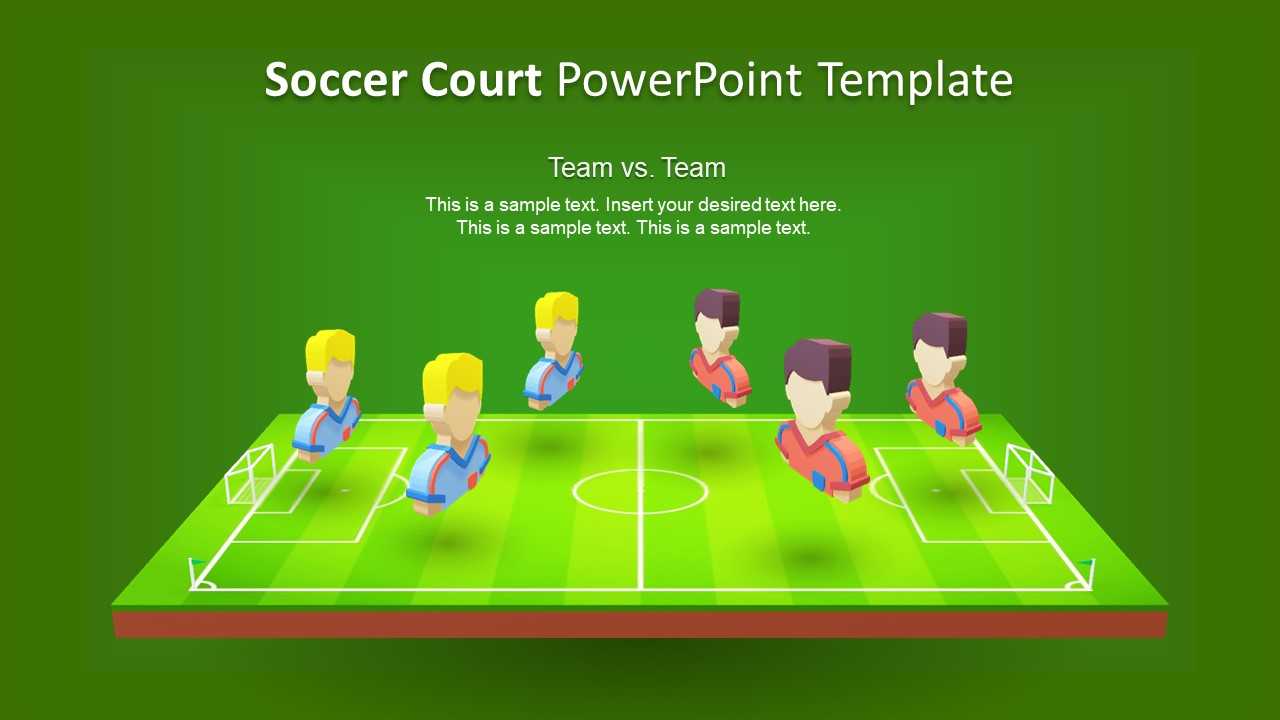 3D Animated Soccer Court Powerpoint Template – Slidemodel Regarding Powerpoint Template Games For Education