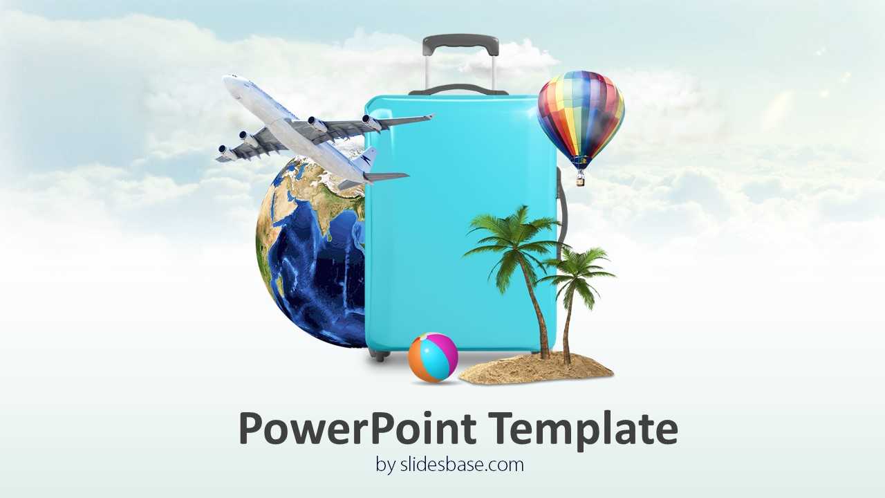 3D Travel Powerpoint Template Regarding Tourism Powerpoint Template