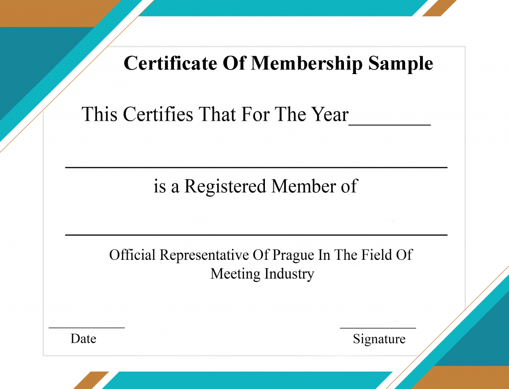 4+ Free Sample Certificate Of Membership Templates Pertaining To Llc Membership Certificate Template Word