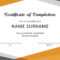 40 Fantastic Certificate Of Completion Templates [Word in Leaving Certificate Template
