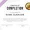 40 Fantastic Certificate Of Completion Templates [Word Intended For Free Completion Certificate Templates For Word